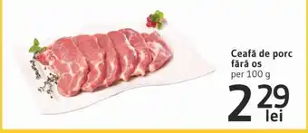 Supeco Ceafă de porc fără os per 100 g Ofertă