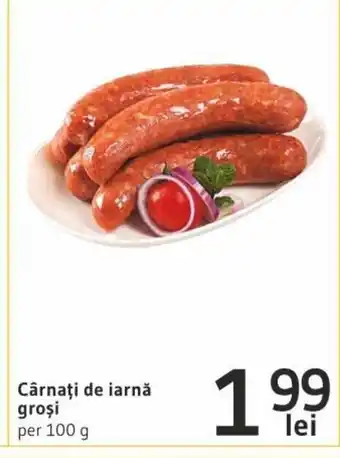 Supeco Cârnați de iarnă groși per 100 g Ofertă