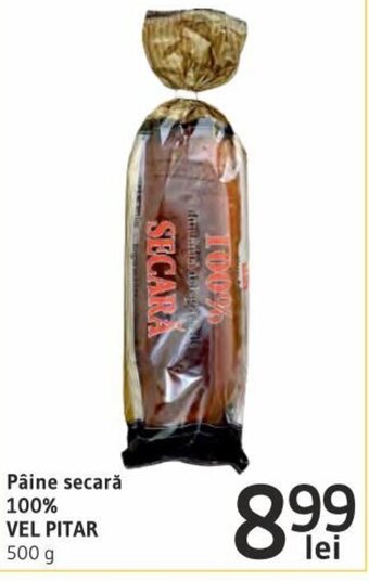 Supeco Vel Pitar Pâine secară 100% 500 g Ofertă