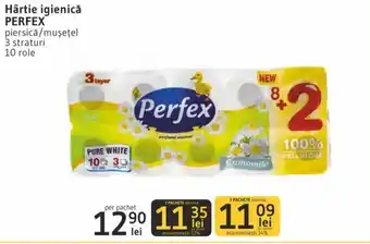 Supeco Perfex Hârtie igienică 10 role Ofertă