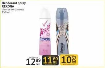 Supeco Rexona Deodorant spray 150 ml Ofertă