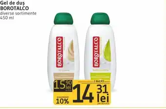 Supeco Borotalco Gel de duș 450 ml Ofertă