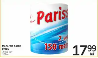 Supeco Paris Monorolă hârtie 2 straturi 150 m Ofertă