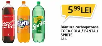 Supeco Coca-Cola Băutură carbogazoasă 2.5 L Ofertă