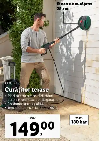 Lidl Parkside curățitor terase 1 buc Ofertă