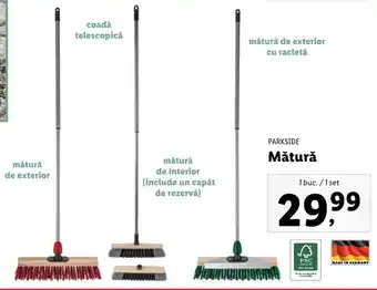 Lidl Parkside mătură 1 buc / 1 set Ofertă