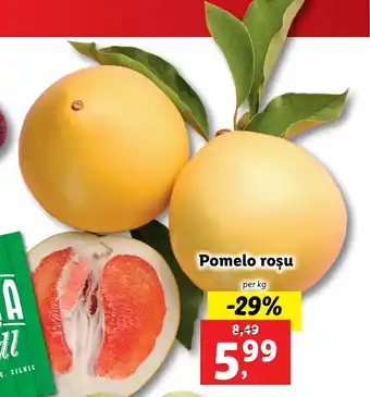 Lidl Lidl piața pomelo roșu per kg Ofertă