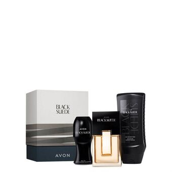 Set cadou black suede