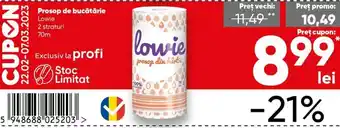 PROFI Lowie Prosop de bucătărie 2 straturi Ofertă