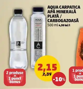 Penny Aqua carpatica 500 ml Ofertă