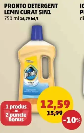 Penny Pronto Detergent Lemn 750 ml Ofertă