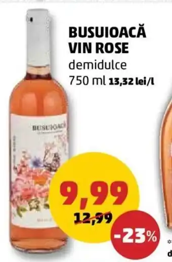 Busuioacă vin rose 750 ml