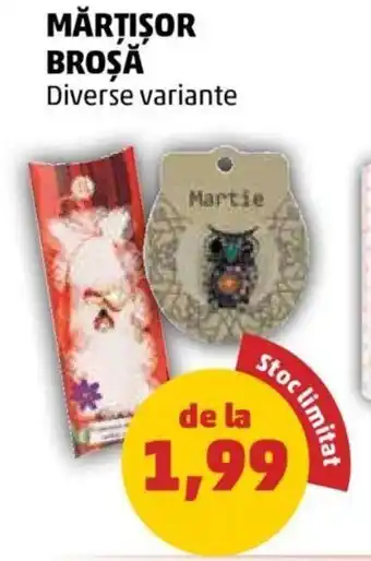 Mărțisor Broșă