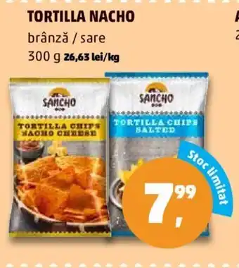 Penny Sancho Tortilla Nacho 300 g Ofertă