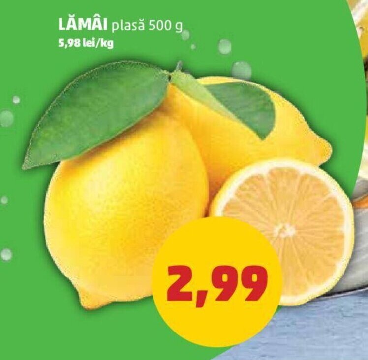 Penny Lămâi plasă 500 g Ofertă