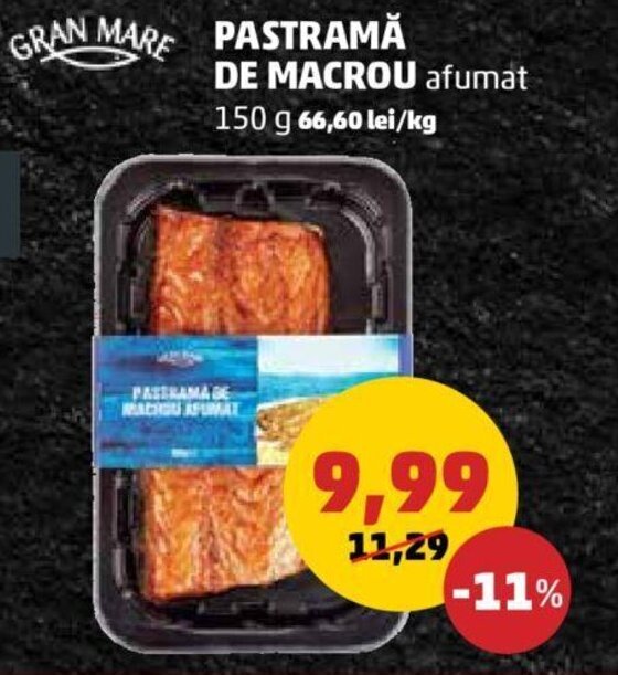 Penny Gran Mare Pastramă de macrou 150 g Ofertă