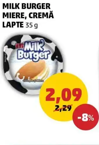 Penny Eti Milk Burger miere 35 g Ofertă