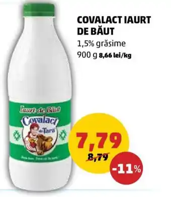 Covalact Iaurt de băut 1,5% 900 g
