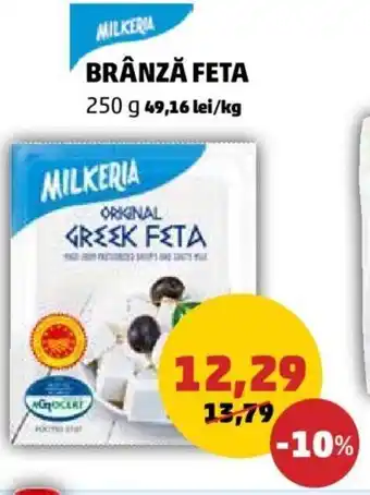 Penny Milkeria Brânză feta 250 g Ofertă