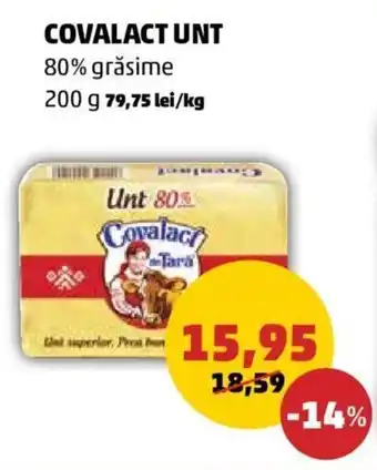 Covalact Unt 80% grăsime 200 g