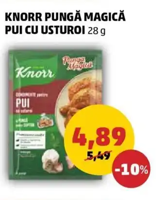 Penny Knorr Pungă magică pui cu usturoi 28 g Ofertă