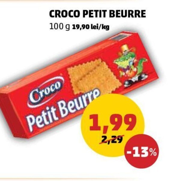 Penny Croco Petit beurre 100 Ofertă