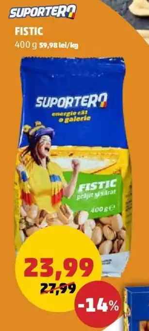 Penny Suportero Fistic 400 g Ofertă