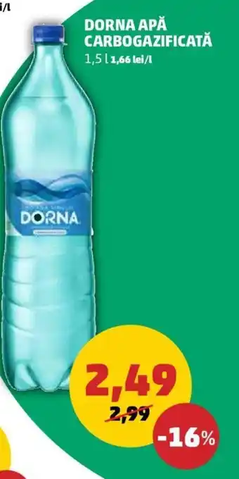 Penny Dorna apă 1,5 L Ofertă