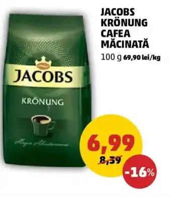 Jacobs Kronung Cafea Măcinată 100 g