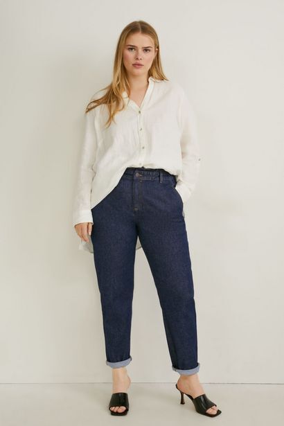 C&A Tapered jeans - talie înaltă - lycra® - material reciclat Ofertă