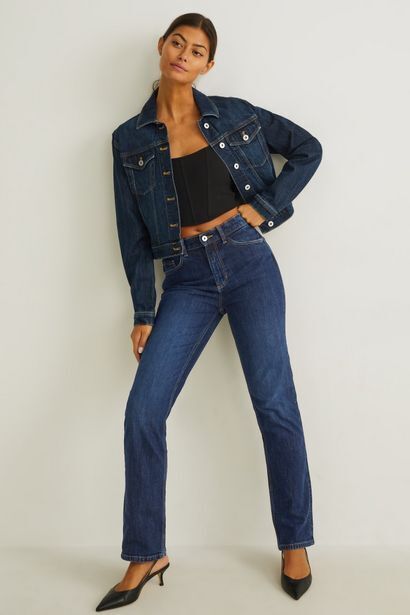 C&A Straight jeans - talie înaltă - lycra® Ofertă