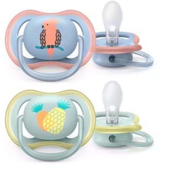 Altex Suzeta philips avent ultra air scf085/12, 0 luni+, 2 buc, multicolor Ofertă