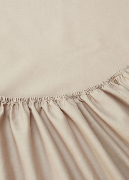 MANGO Cearșaf pentru saltea din bumbac percal 90x200x30 cm Ofertă