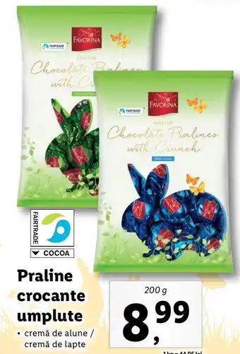 Favorina praline crocante umplute 200g