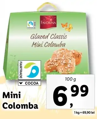 Lidl Favorina mini colomba 100g Ofertă