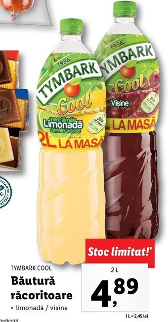 Lidl Tymbark cool băutură răcoritoare 2l Ofertă