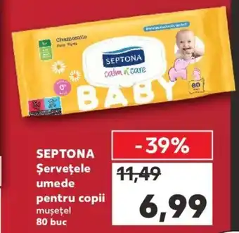 Septona șervețele umede pentru copii 80 buc