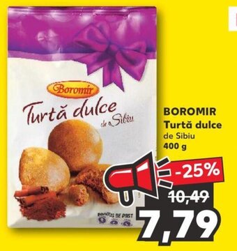 Kaufland Boromir turtă dulce 400g Ofertă