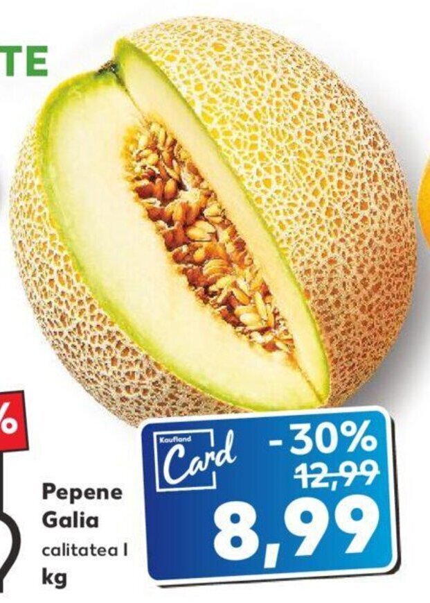 Kaufland Pepene galia 1kg Ofertă