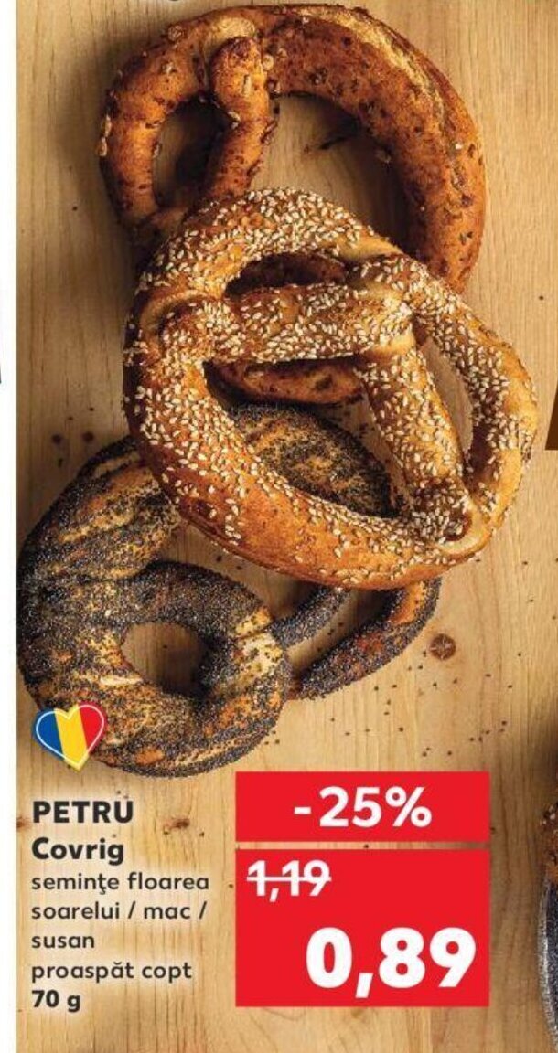 Kaufland Pentru covrig 70g Ofertă