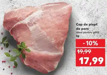 Kaufland Cap de piept de porc 1kg Ofertă