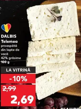 Kaufland Dalbis telemea 100g Ofertă