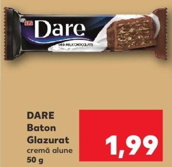 Kaufland Eti dare baton glazurat 50g Ofertă