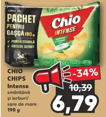 Kaufland Chio chips intense 190g Ofertă