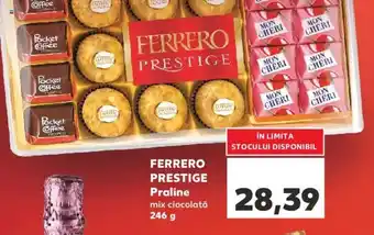 Kaufland Ferrero prestige praline 246g Ofertă