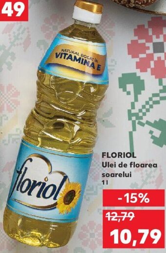 Kaufland Floriol ulei de floarea soarelui 1l Ofertă