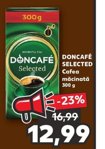 Doncafé selected cafea măcinată 300g
