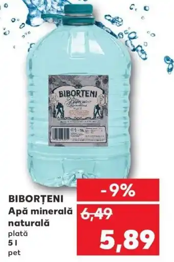 Kaufland Biborțeni apă minerală naturală 5l Ofertă