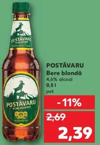 Postăvaru bere blondă 0.5l