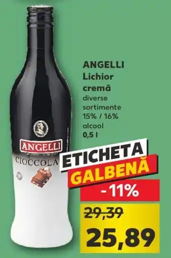 Angelli lichior cremă 0.5l